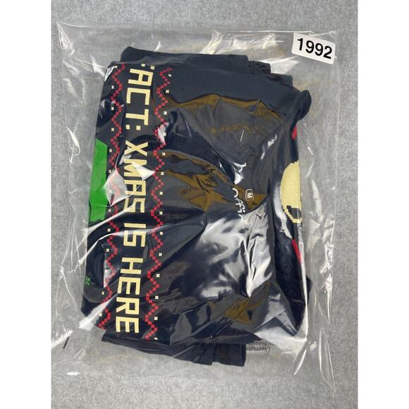 Ripple Junction The‎ Office Dwight as Elf T Shirt Men's Size M Black Holiday Tee - Picture 6 of 6